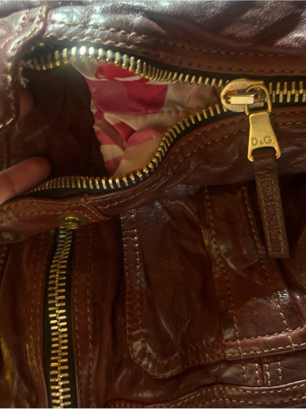 Dolce and Gabbana leather Moto jacket IT40 - Picture 16 of 16